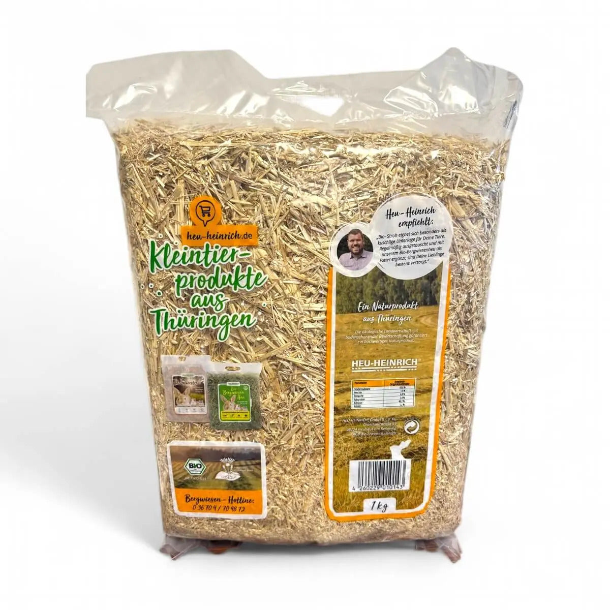 Bio-Stroh – natürliches Einstreu