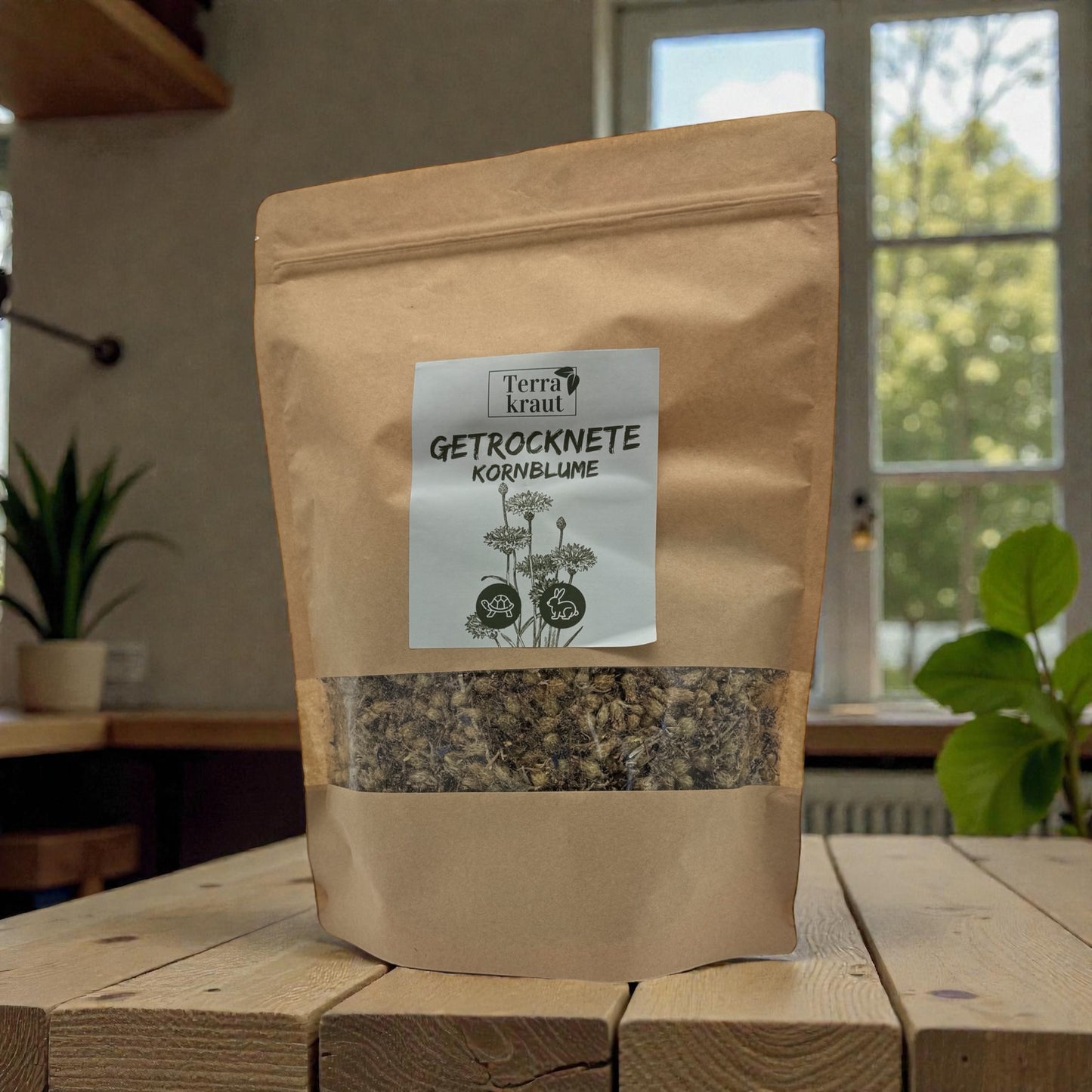 Terrakraut – Getrocknete Kornblumen