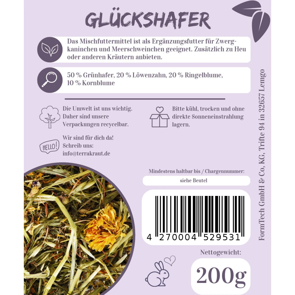 Terrakraut Glückshafer