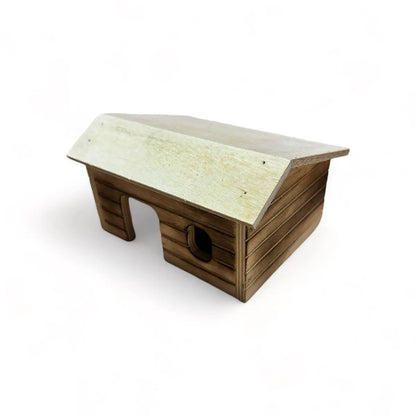 Kleines Schlafhaus aus Holz – in zwei Ausführungen