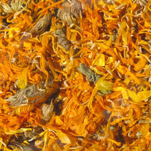 Getrocknete Ringelblumenblüten