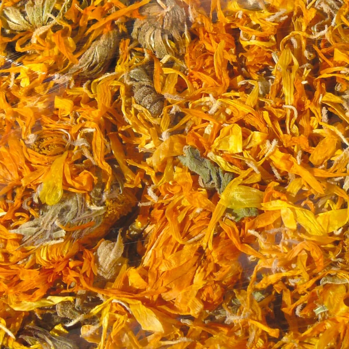 Getrocknete Ringelblumenblüten