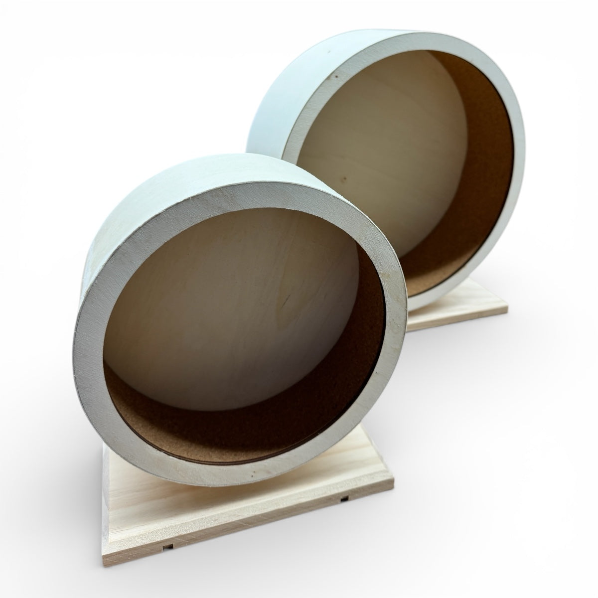 Hamsterrad aus Holz – in zwei Größen