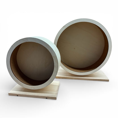 Hamsterrad aus Holz – in zwei Größen