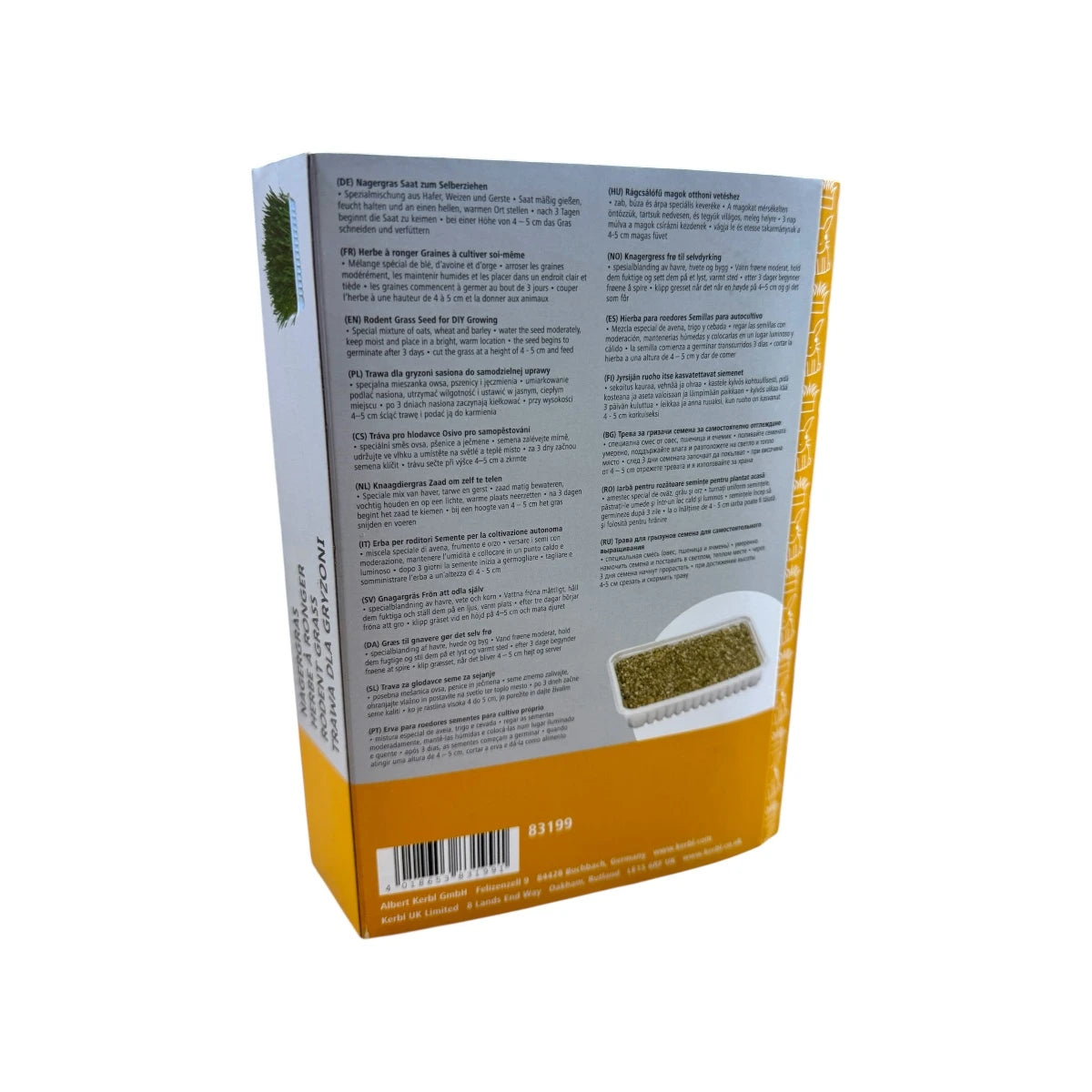 Nagergras – Grünfutter zum Selberziehen